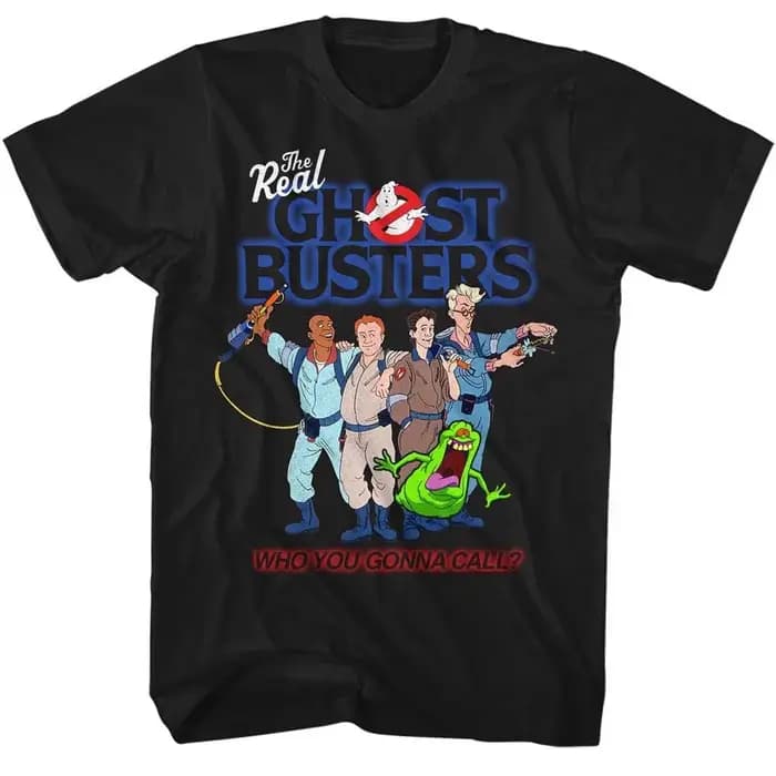 T-shirt graphique avec logo Ghostbusters Who You Gonna Call