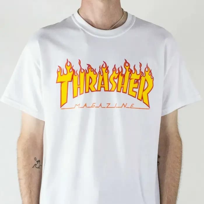 T-shirt classique en coton avec motif graphique