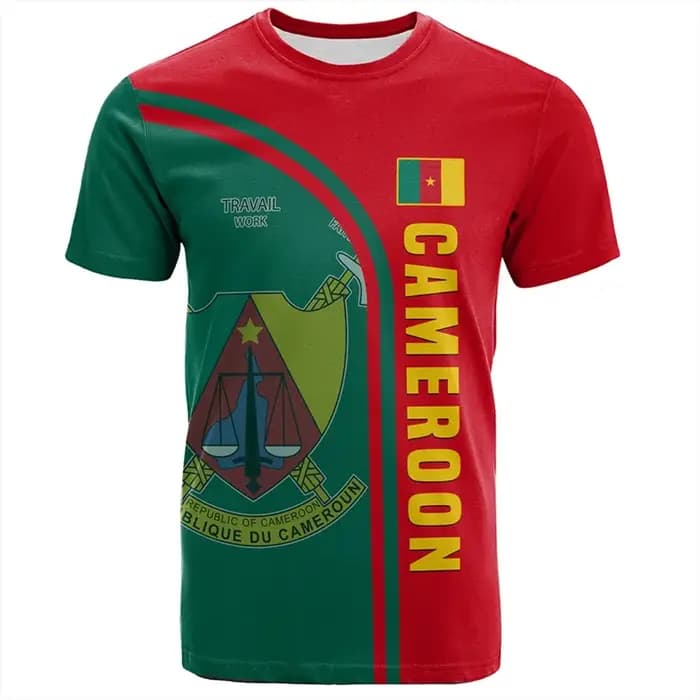 T-shirt graphique imprimé en 3D pour hommes et enfants