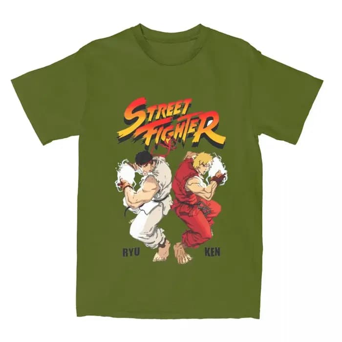T-shirt Ken Vs Ryu Street Fighter pour hommes et femmes