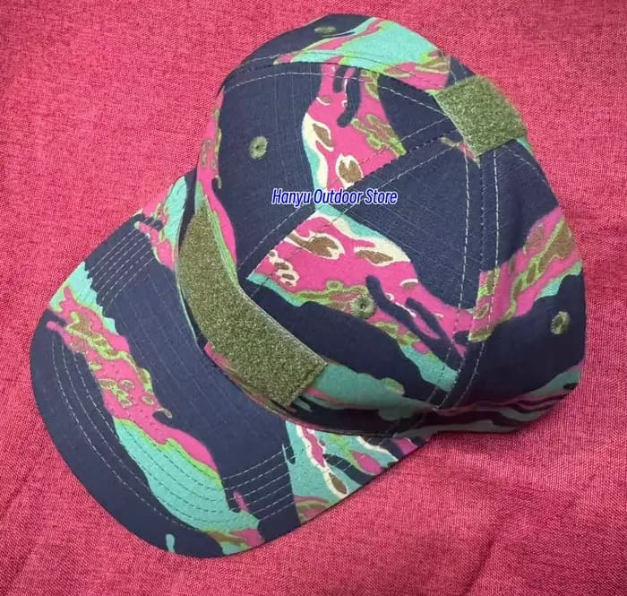 Casquette de baseball d'extérieur à motif camouflage tigre de Miami
