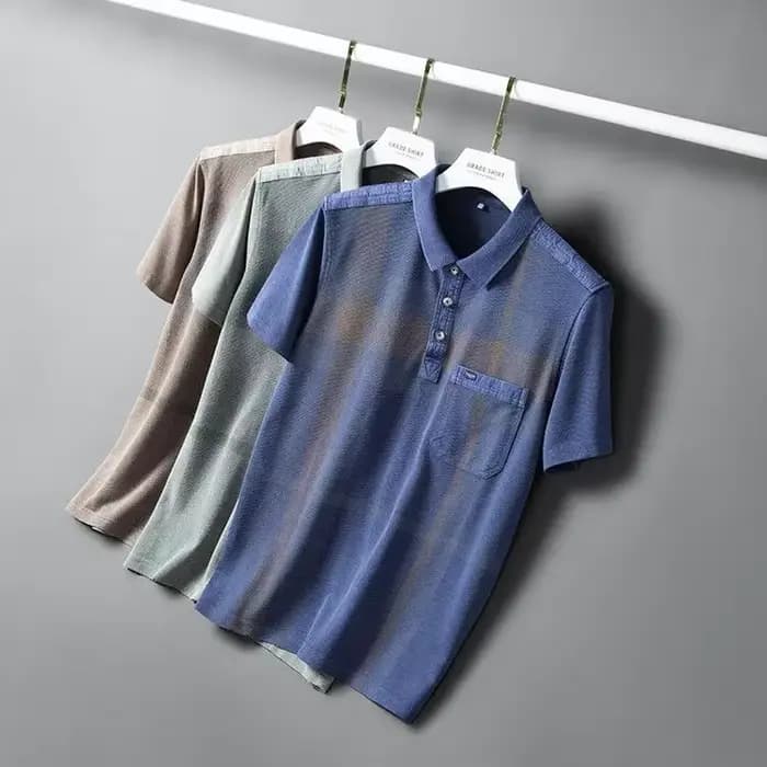 Nouveau style d'été : T-shirt en coton effet vieilli