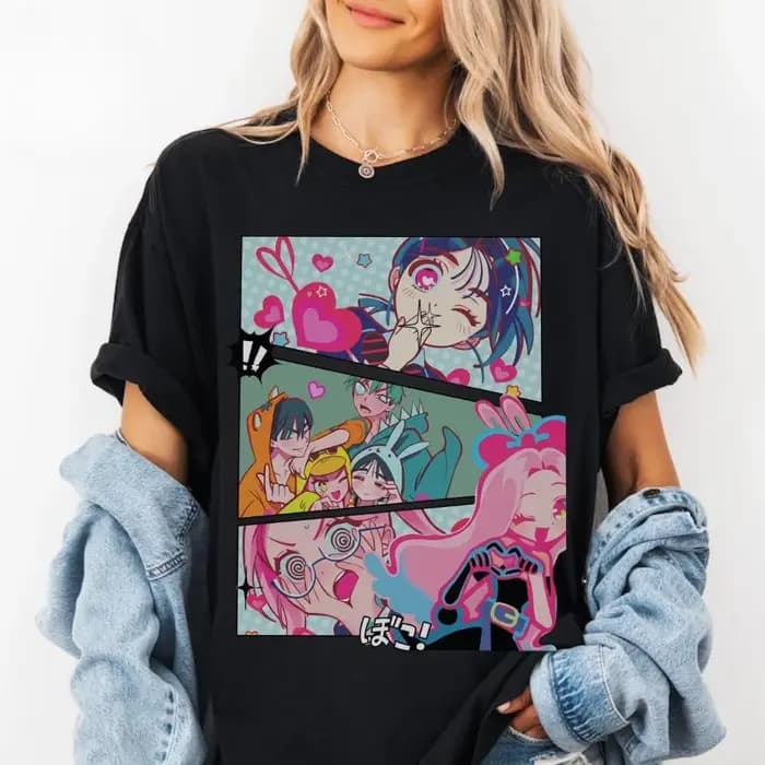 T-shirt graphique 2026 Alien Stage Mizi Till Ivan Pop Idol
