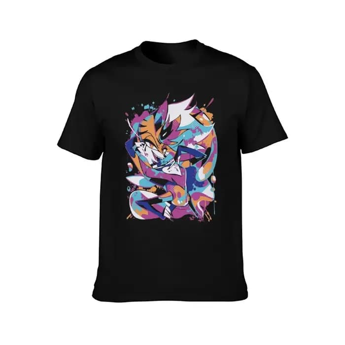 Helluva Boss Queen Bee/Beelzebub Pop Art T-Shirt surdimensionné graphique