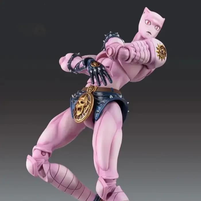Hot Killer Queen Jojo Bizarre Adventure Part 4 Diamond Is Unbreakable Super Action Statue Boxed Collectible Anime Model Toy