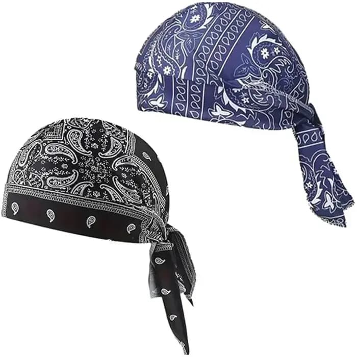 Nouveau bonnet bandana tendance avec imprimé cachemire