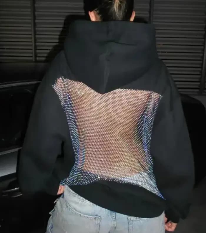 Sweat-shirt à capuche pour femmes