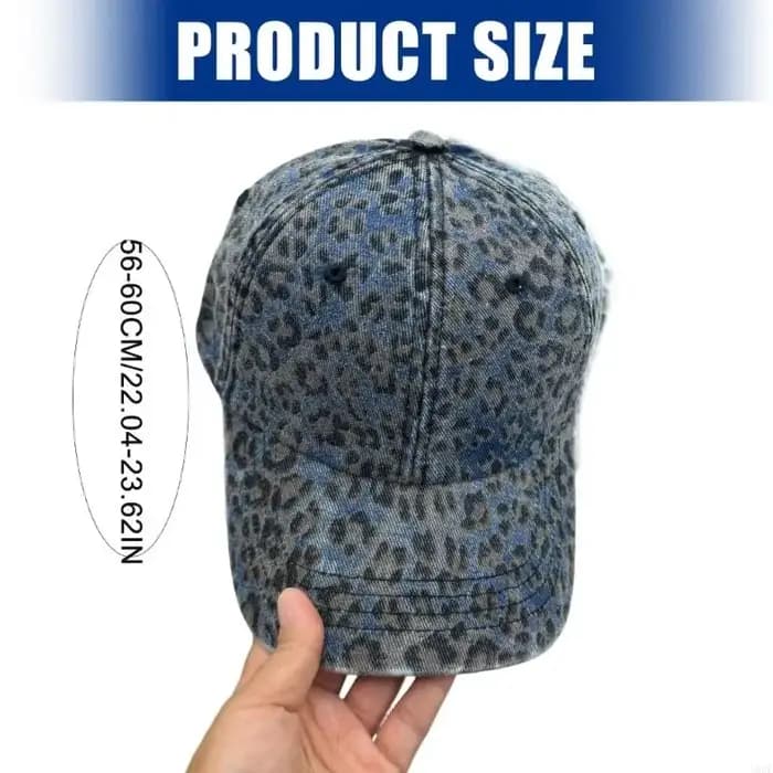 Casquette Baseball Design léopard