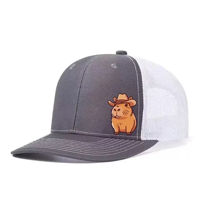 Casquette de baseball ajustable imprimée Capybara