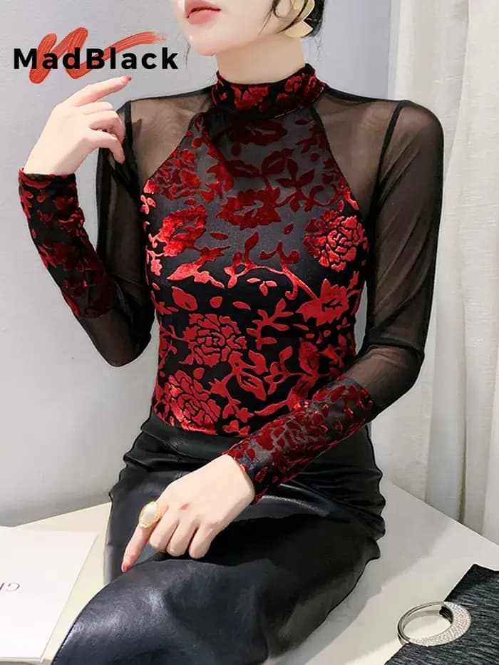MadBlack, T-Shirt de vêtements européens