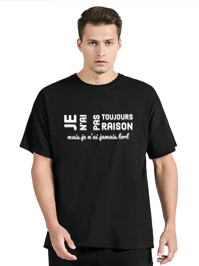 T-shirt homme et femme