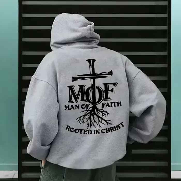 2025 offre spéciale hommes à capuche homme de la foi jésus imprimer sweats