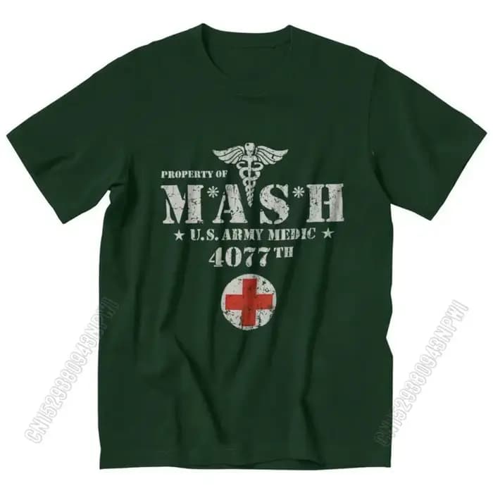 Vintage Mash émission de télévision hommes T-Shirt 100% coton
