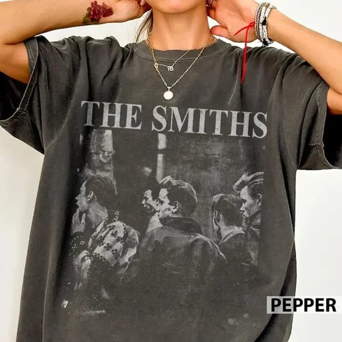 The Smiths – T-shirt vintage à motif graphique
