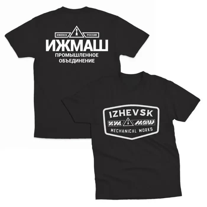 Izhmash Association Industrielle Izhevsk Russie AK Factory T-shirts Respirant Camisetas Nostalgie Rétro Rue Hauts À La Mode
