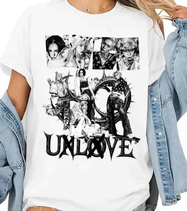 T-shirt graphique rétro XLOV UXLXVE 2026 pour hommes et femmes