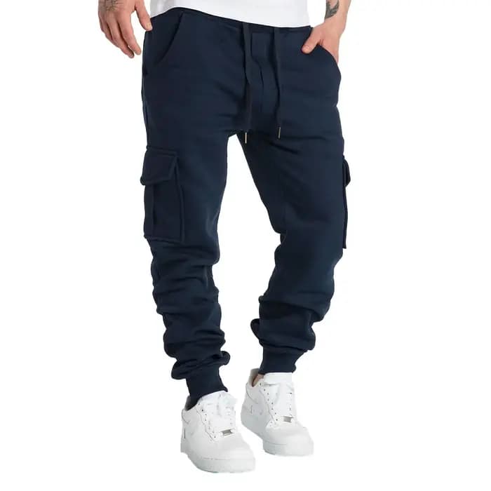 Nouveaux pantalons de survêtement pour hommes coupe droite Joggers pour le sport et le Streetwear ample surdimensionné