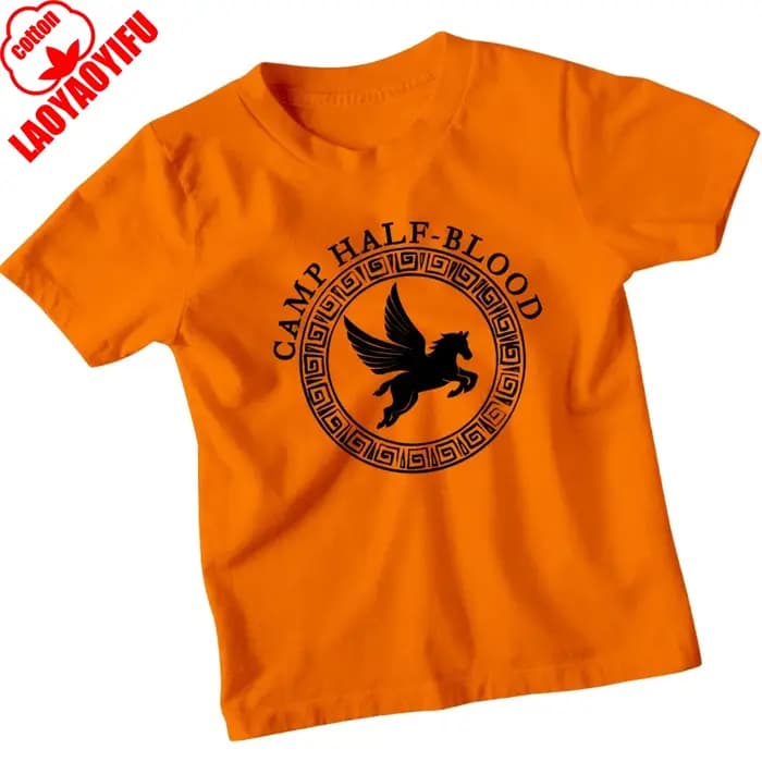 Camp demi-sang t-shirt livre amant mythologie Halloween garçons filles imprimer
