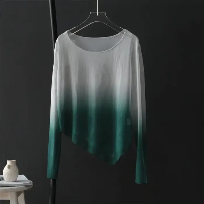 Nouvelle Collection Été : T-shirts Tie-Dye Slim Fit Transparents Anti-UV