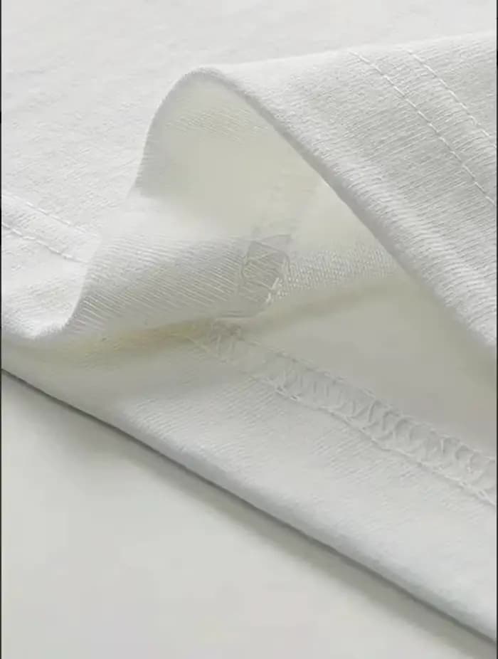 T-shirt en coton de haute qualité pour hommes et femmes