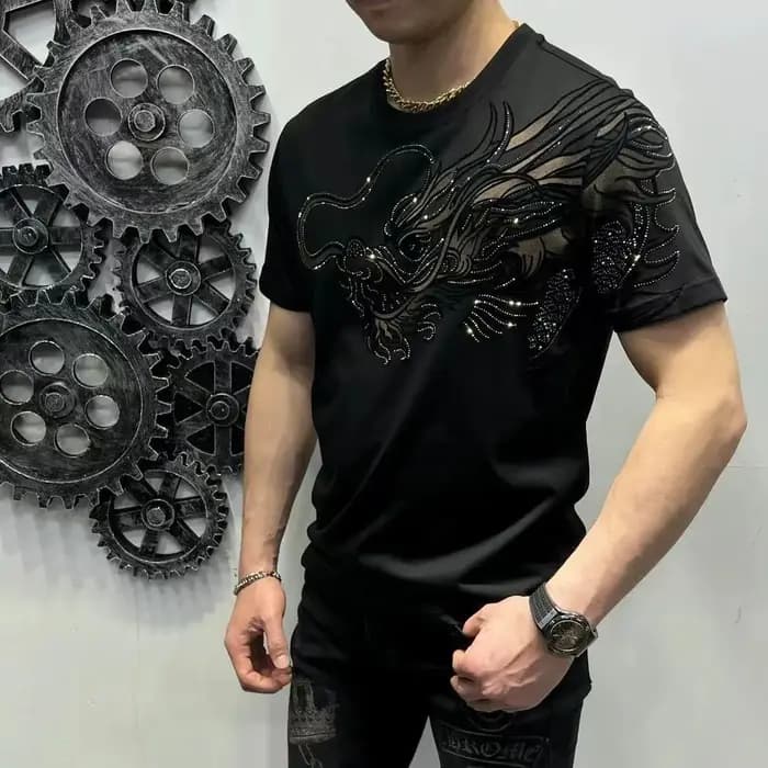 T-shirt avec biscuits pour homme