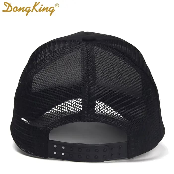 DongKing-Casquette de camionneur avec lettre imprimée