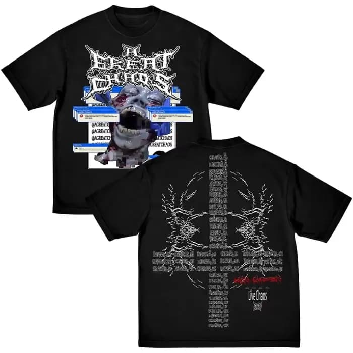 Ken Carson T-Shirts Merch été unisexe à manches courtes T-shirt Streetwear HipHop