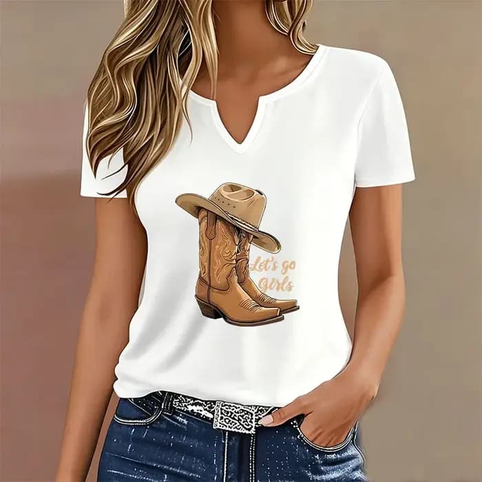 T-shirt vintage pour femmes