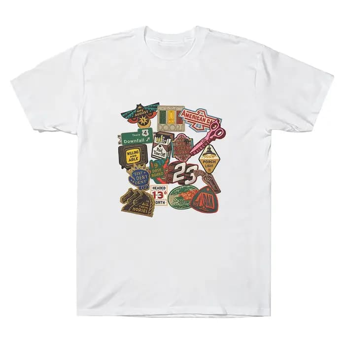 T-shirt Noah Kahan Tracklist imprimé esthétique Y2K pour femmes et hommes