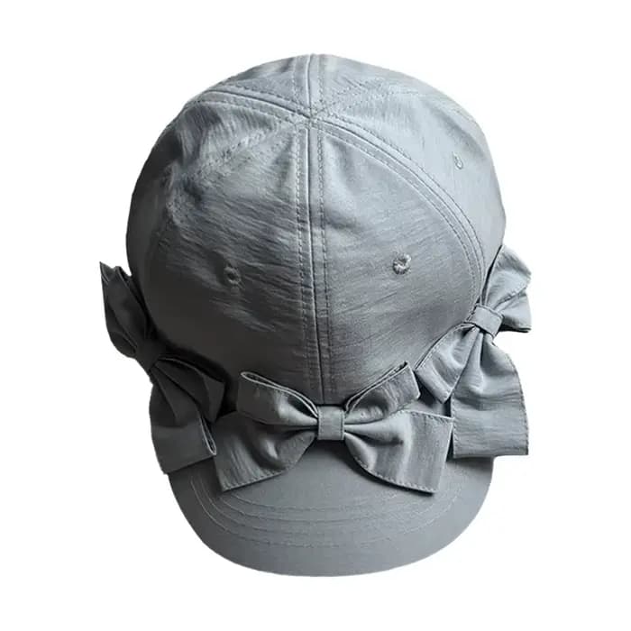 Casquette de baseball coréenne à nœud papillon pour femme