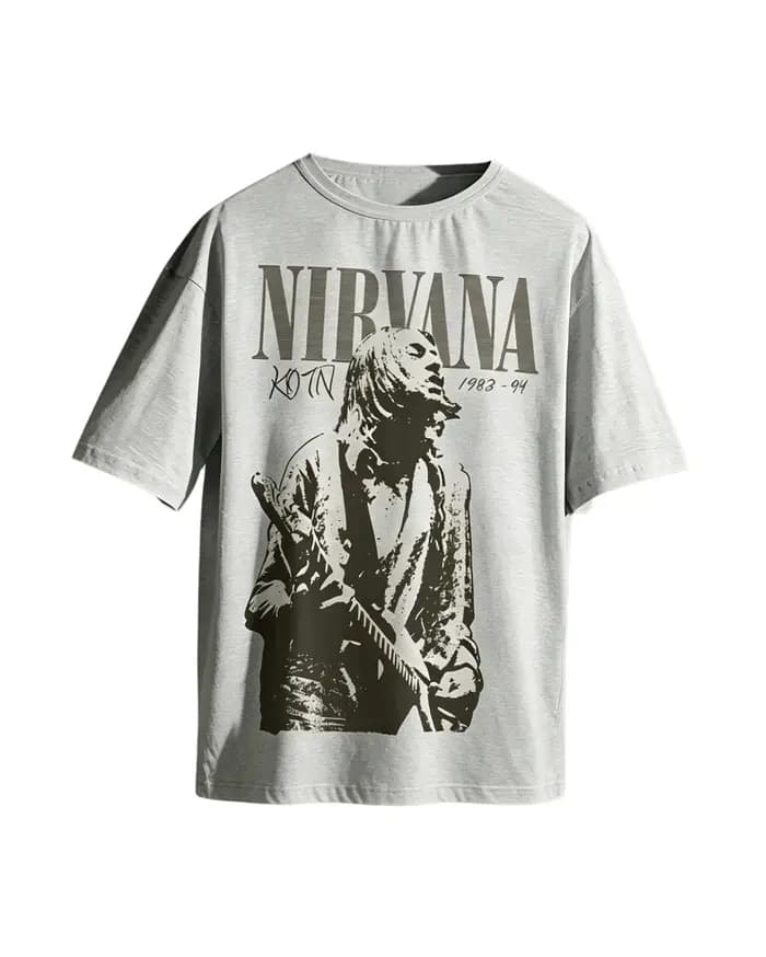 T-shirts de la nouvelle bande musicale Rock-Nirvanas pour hommes et femmes
