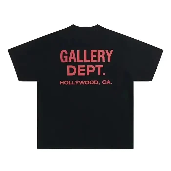 T-shirt vintage style streetwear Gallery Dept imprimé