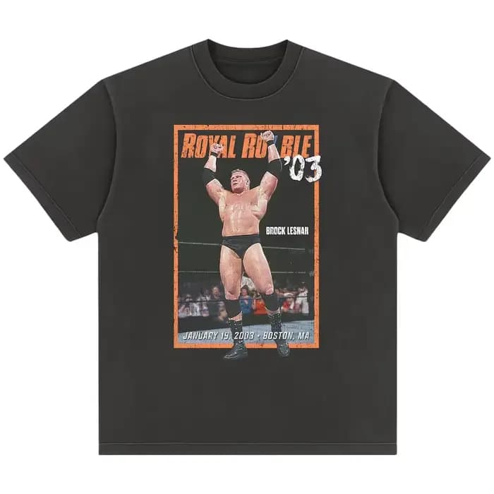 Brock Lesnar HERE COMES THE PAIN T-shirt imprimé pour hommes et femmes