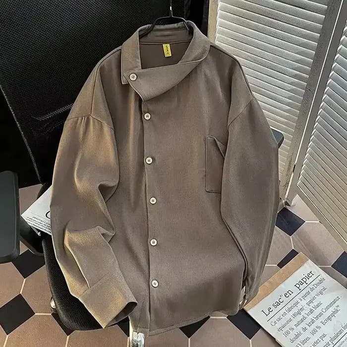 Vêtements pour hommes chemises unisexes à la mode nouveaux hauts amples