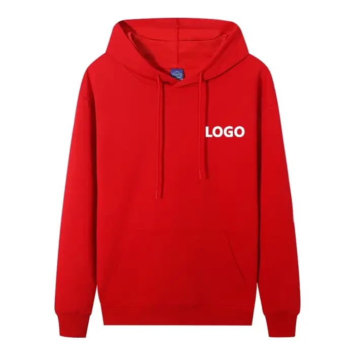 Sweat à capuche personnalisé 60% coton pour hommes et femmes