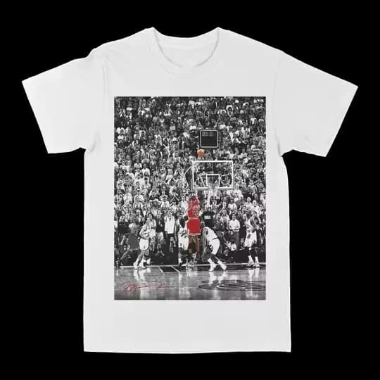 2025 Michael Jordan Signature Moment tendance impression graphique été marque de luxe coton hommes et femmes T-Shirts manches courtes