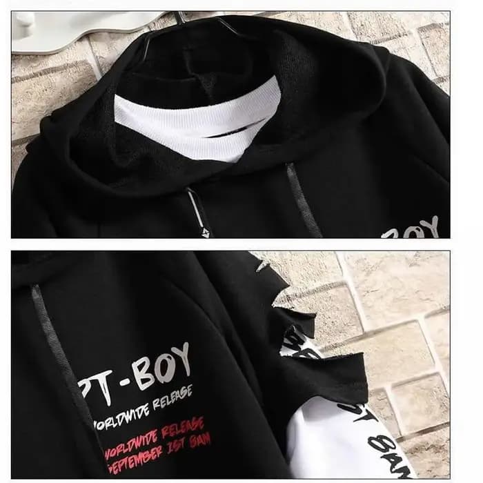 Sweat-shirt à capuche pour hommes
