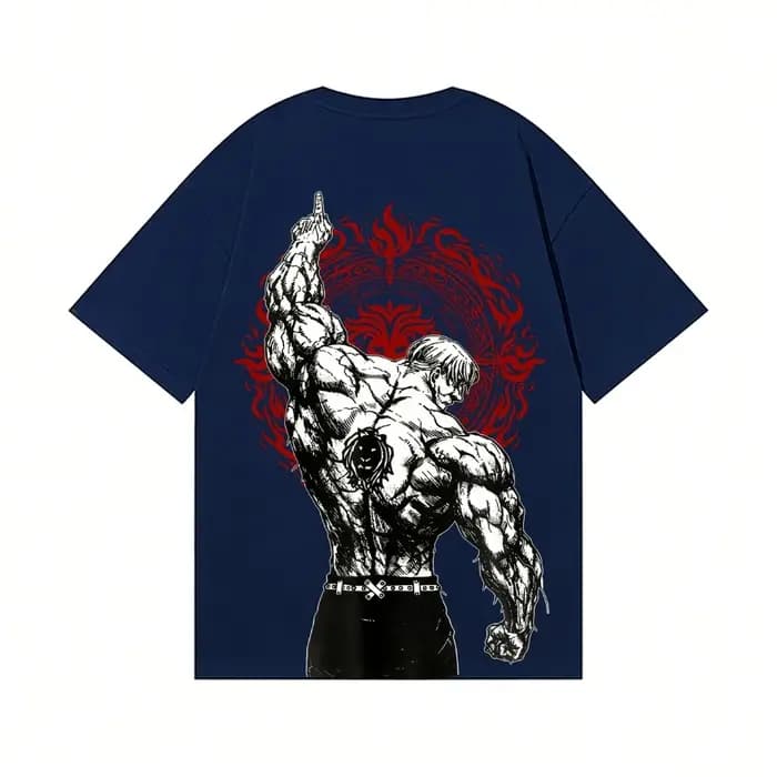 T-shirt Anime Lion's Sin of Pride Escanor – Vêtements Streetwear Homme et Femme de Haute Qualité – Nouvelle Collection Été 2026