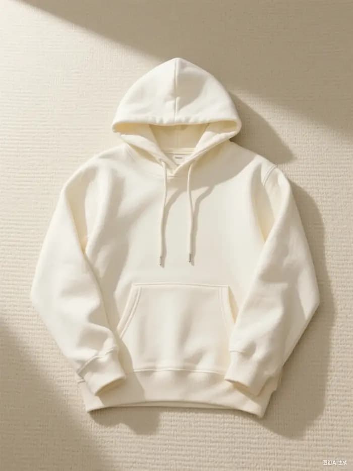 Sweat-shirt à capuche en coton