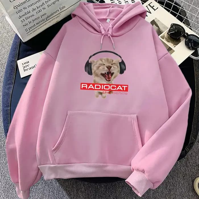 Radihead Radiocat-Sweats à capuche à manches longues pour hommes et femmes