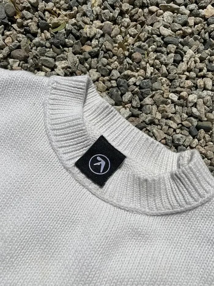 Pull homme Y2K Aphex double tricot surdimensionné pull gothique hiver graphique Streetwear à manches