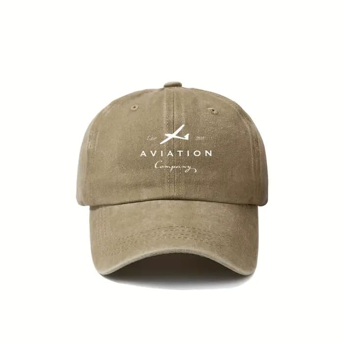 Casquette de baseball tendance Esar Aviation Company avec logo