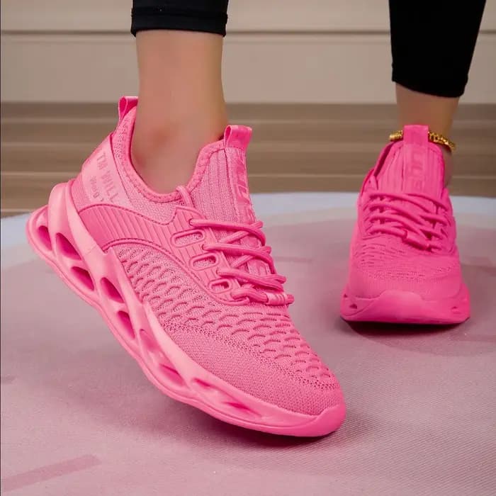 Baskets décontractées violettes pour femmes et hommes
