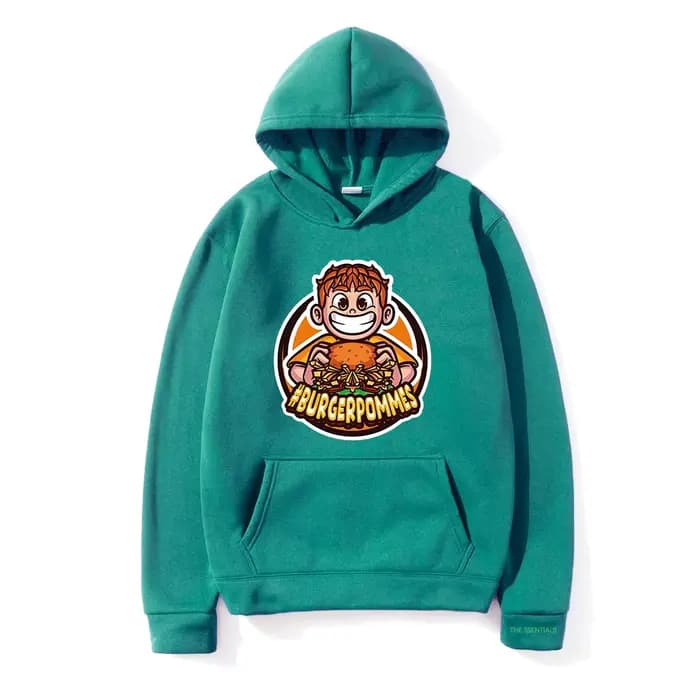 Sweats à capuche décontractés de dessin animé pour hommes et femmes, pulls décontractés unisexes, 2