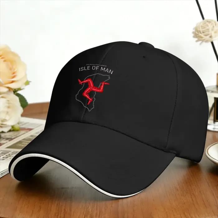 Casquette de baseball style trucker pour hommes, motif course de moto Isle of Man TT, mode printemps, pour sports de plein air, casquette snapback