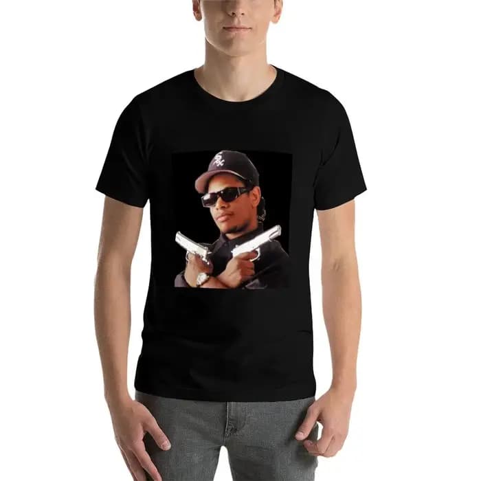 Eazy E - T-shirt Pistols pour les vacances et les activités de plein air