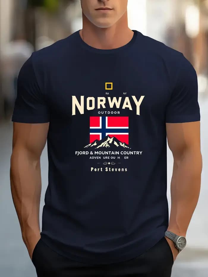 T-shirt à manches courtes et col rond pour hommes, 100% coton pur, décontracté, ample et à la mode,