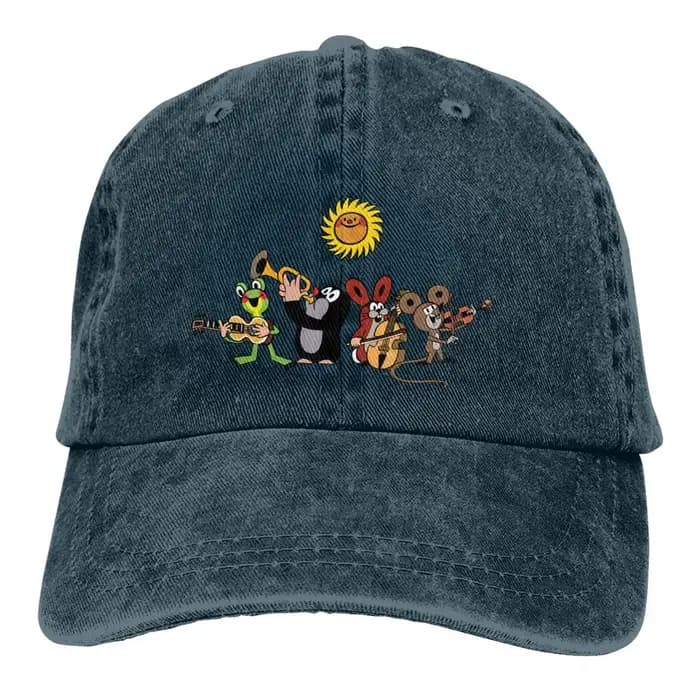 Casquette à visière multicolore The Little Mole pour femme