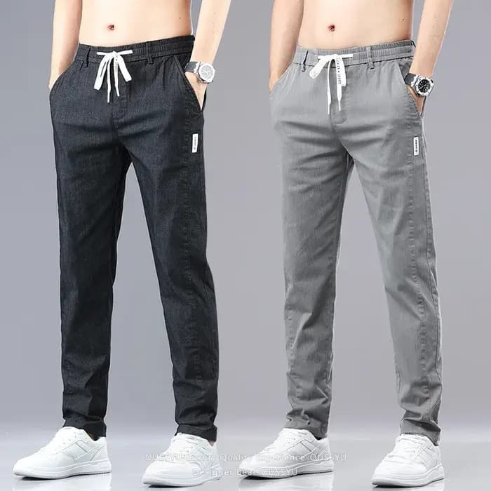 Pantalon Chino Cargo en Twill pour Homme