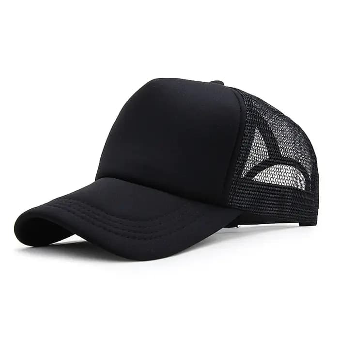 Casquette de Baseball en Maille Unie pour Homme et Femme